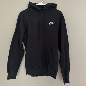 Nike Men's Sportswear Club Fleece Pullover Black Hoodie